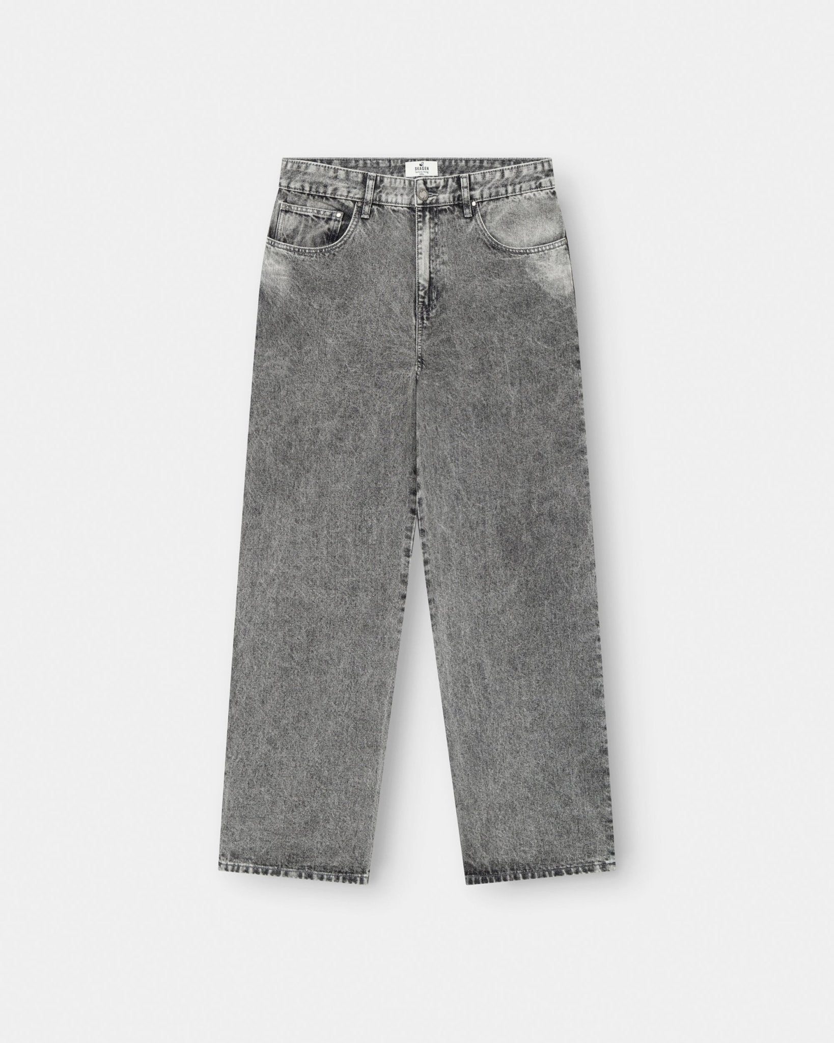 Baggy Denim Jeans Washed Grey | Skagen - clothing.dk